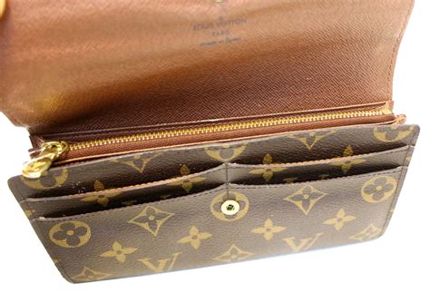 portefeuille louis vuitton sarah|louis vuitton wallet snap.